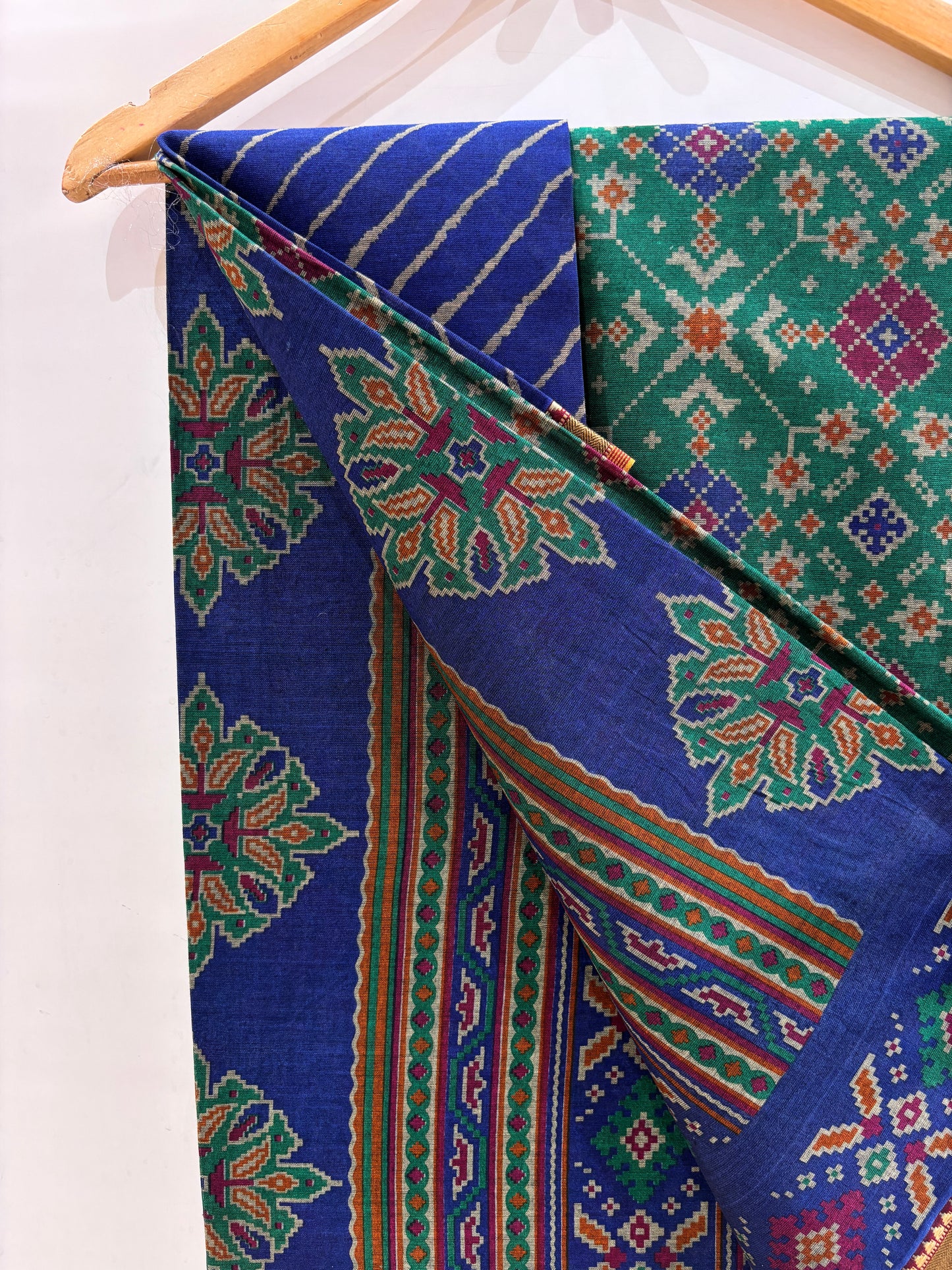 Soft Cotton Patola Print Saree