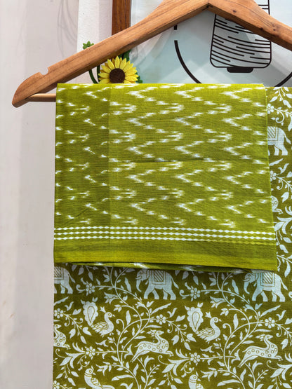 100% Cotton Vantara Printed Saree