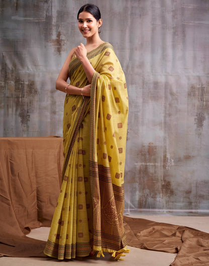Soft Cotton Woven Saree in 5 Colours