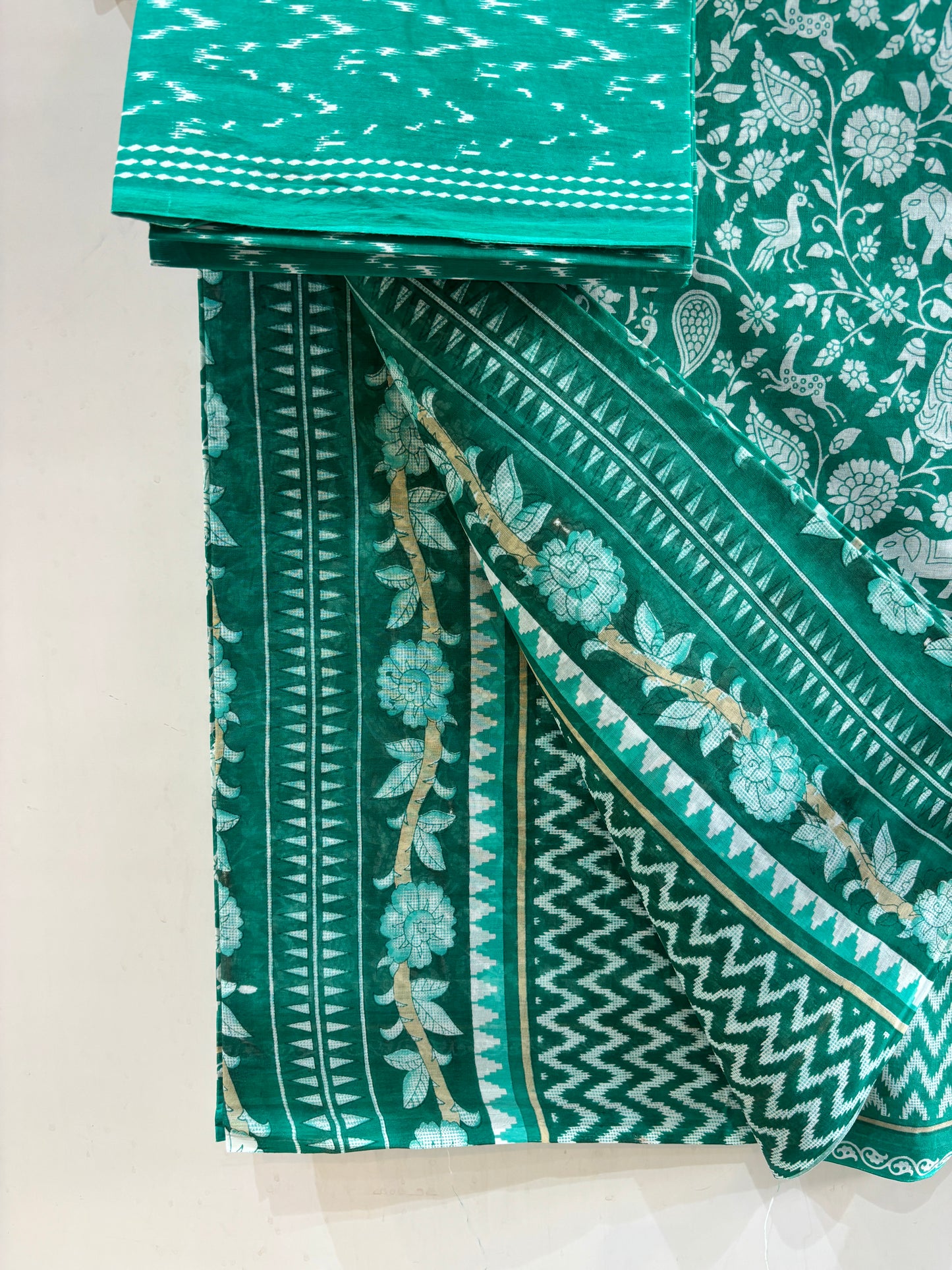 100% Cotton Vantara Printed Saree