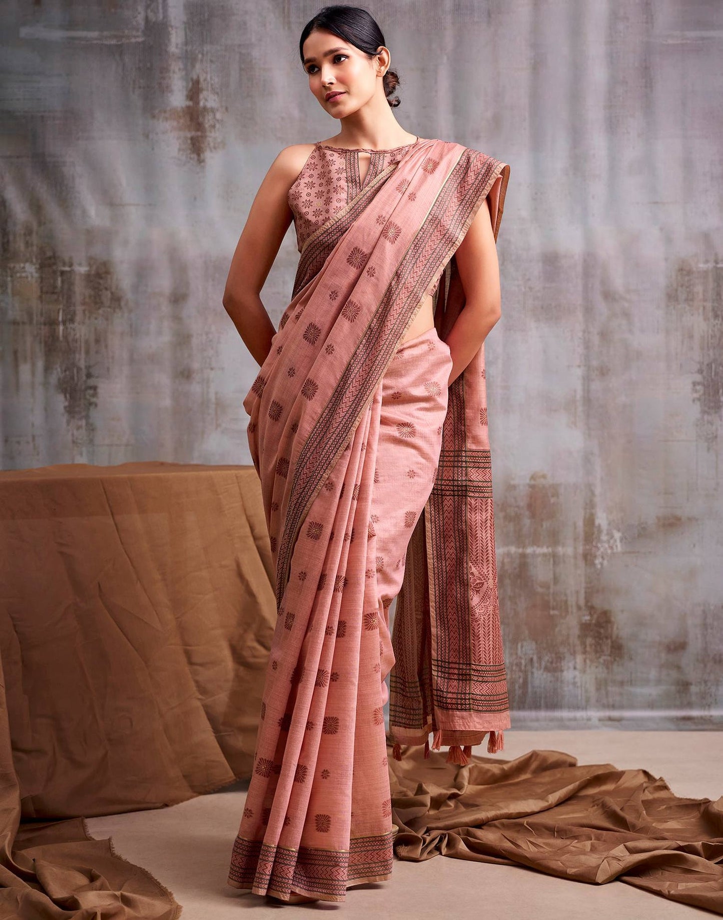 Soft Cotton Woven Saree in 5 Colours
